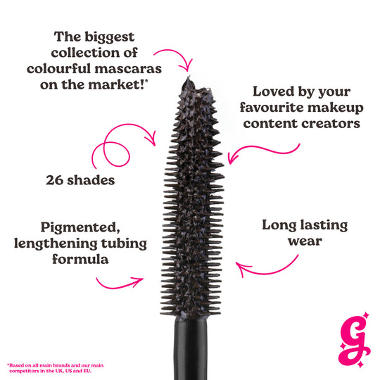 Dark Brown Spectra Lash - Mascara - Glisten Cosmetics