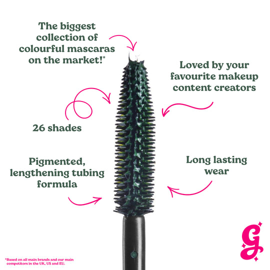 Forest Green Spectra Lash - Mascara - Glisten Cosmetics