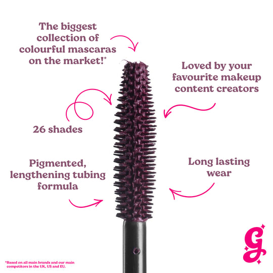Maroon Spectra Lash - Mascara - Glisten Cosmetics