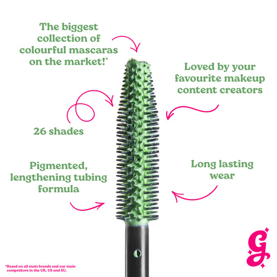 Pistachio Spectra Lash (Light Green) - Mascara - Glisten Cosmetics