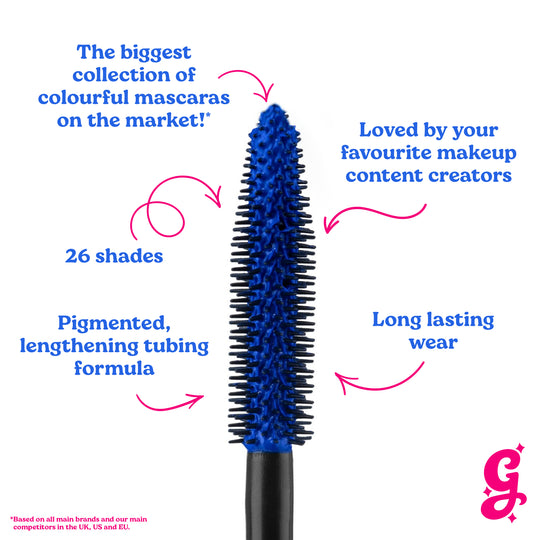Royal Blue Spectra Lash - Mascara - Glisten Cosmetics
