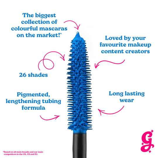 Sea Blue Spectra Lash - Mascara - Glisten Cosmetics