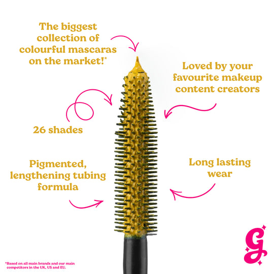 Yellow Spectra Lash - Mascara - Glisten Cosmetics