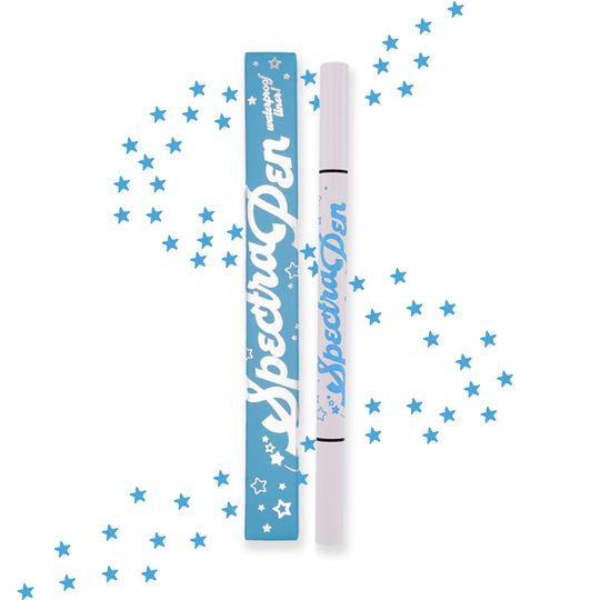 Blue Spectra Pen - Star Stamp Liner  - Glisten Cosmetics