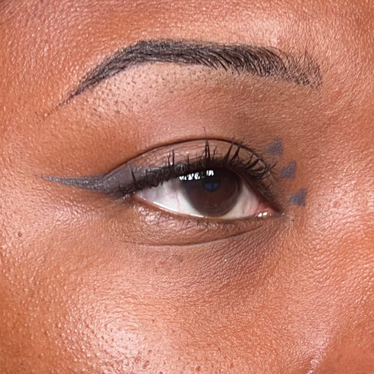 Heart Brown Spectra Pen - Stamp & Eyeliner Pen - Glisten Cosmetics