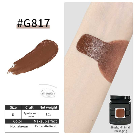 G817 (Mocha Brown) - Refillable Multipurpose Cream - Cheeryep