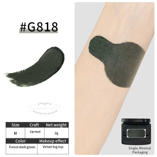 G818 (Deep Moss Green) - Refillable Multipurpose Cream - Cheeryep