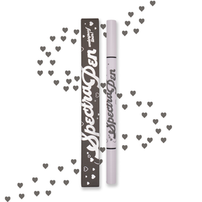 Grey Spectra Pen - Heart Stamp Liner - Glisten Cosmetics