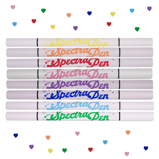 Spectra Pen Rainbow Heart Bundle - Liquid Eyeliner - Glisten Cosmetics