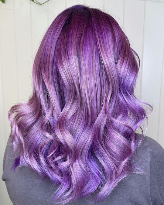 Hot Purple (Bold Purple) - Semi-Permanent Hair Dye - Crazy Color