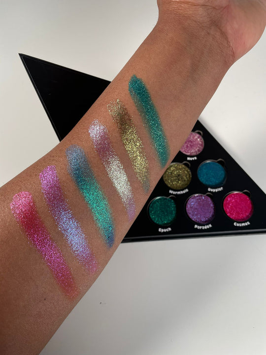 Time Warp Pressed Pigment Palette - Glisten Cosmetics