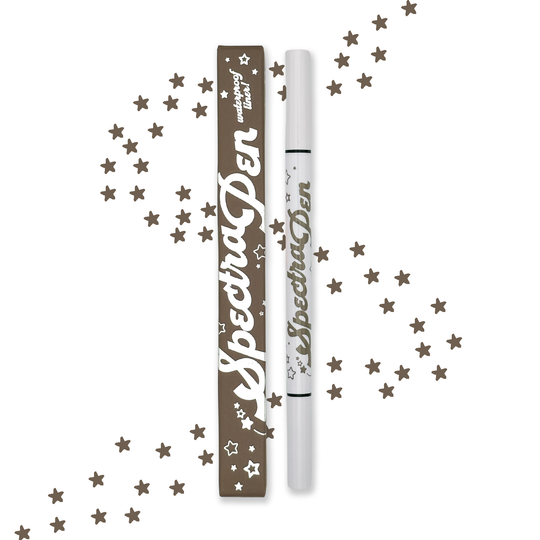 Star Light Brown Spectra Pen - Stamp & Eyeliner Pen - Glisten Cosmetics