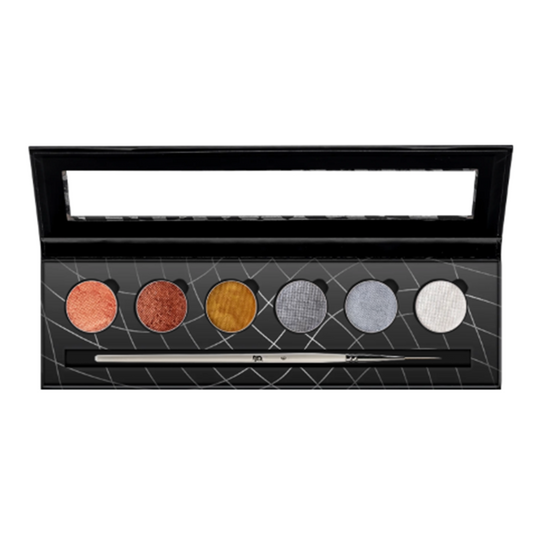 Metal - 6 Pan Palette - Glisten Cosmetics