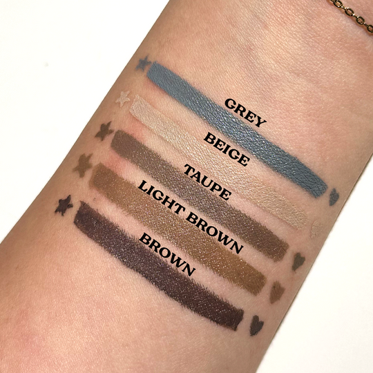 Heart Beige Spectra Pen - Stamp & Eyeliner Pen - Glisten Cosmetics