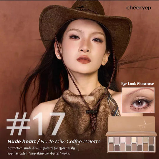 Nude Heart - Eyeshadow Palette - Cheeryep