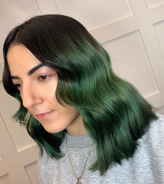 Pine Green (Forest Green) - Semi-Permanent Hair Dye - Crazy Color