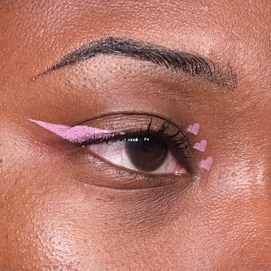 Heart Pink Spectra Pen - Stamp & Eyeliner Pen - Glisten Cosmetics