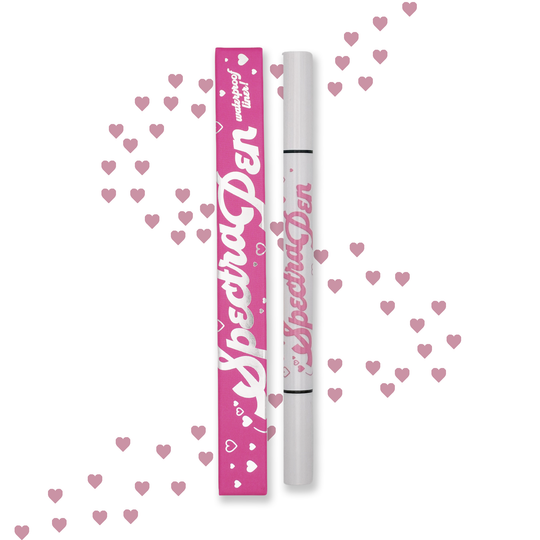 Pink Spectra Pen - Heart Stamp Liner - Glisten Cosmetics