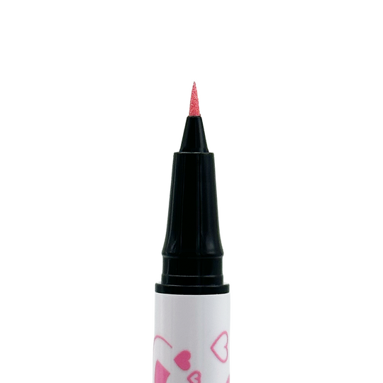 Pink Spectra Pen - Heart Stamp Liner - Glisten Cosmetics