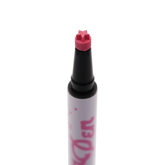 Pink Spectra Pen - Star Stamp Liner - Glisten Cosmetics