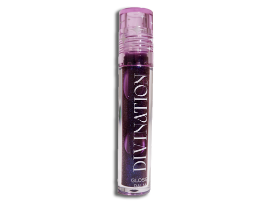 Robert Welsh Divination Gloss Balm Betrayal (Purple Sparkles) - Blend Bunny Cosmetics