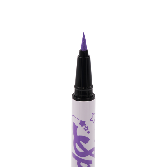 Purple Spectra Pen - Star Stamp Liner  - Glisten Cosmetics