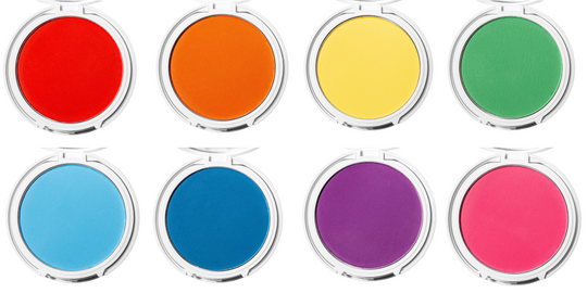 Spectra Set Rainbow Bundle - Colourful Pressed Powder - Glisten Cosmetics