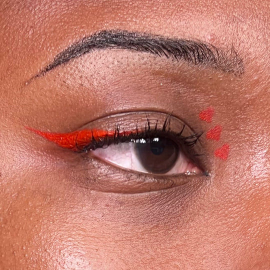 Heart Red Spectra Pen - Stamp & Eyeliner Pen - Glisten Cosmetics