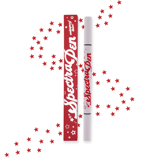 Red Spectra Pen - Star Stamp Liner  - Glisten Cosmetics