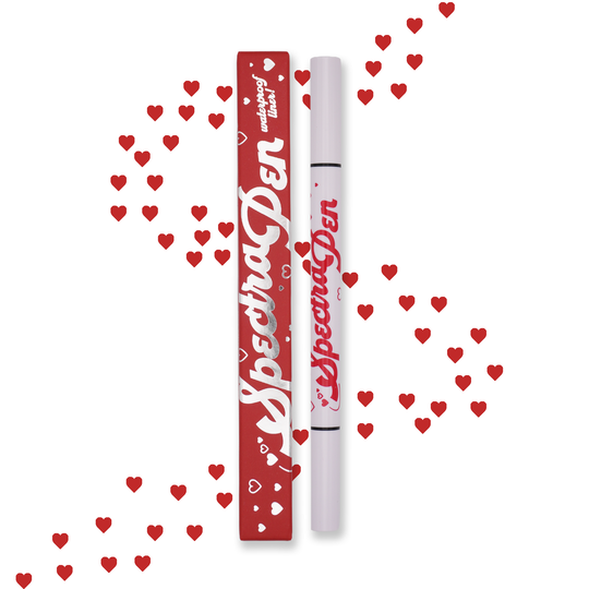 Red Spectra Pen - Heart Stamp Liner - Glisten Cosmetics