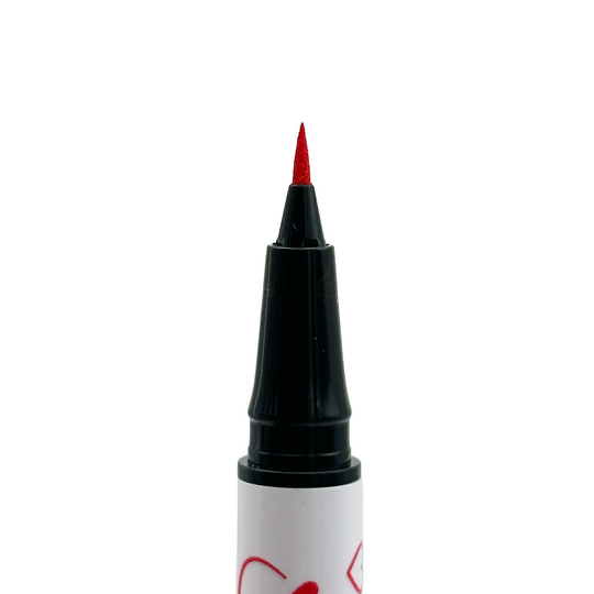 Red Spectra Pen - Heart Stamp Liner - Glisten Cosmetics