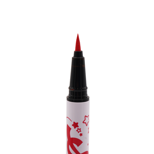 Red Spectra Pen - Star Stamp Liner  - Glisten Cosmetics