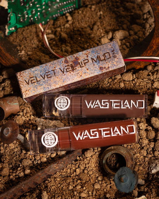 Rust Punk - Wasteland X ZYEL Velvet Veil Lip Mud - Bellabeautébar