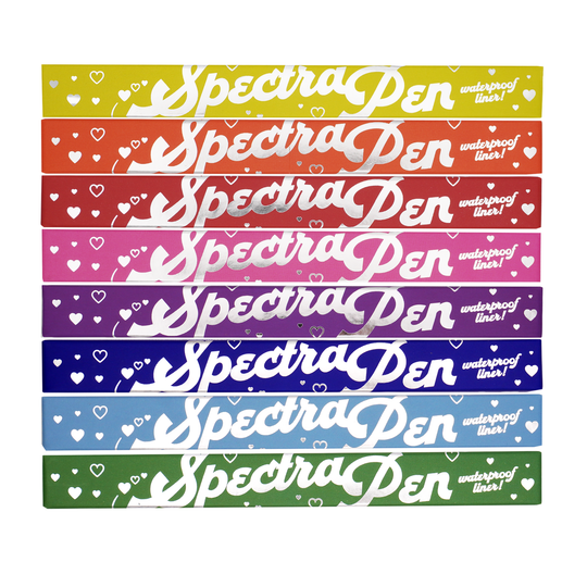 Spectra Pen Rainbow Heart Bundle - Liquid Eyeliner - Glisten Cosmetics