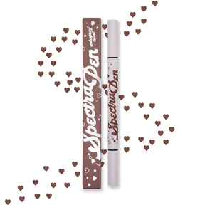Taupe Spectra Pen - Heart Stamp Liner - Glisten Cosmetics