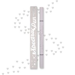 White Spectra Pen - Heart Stamp Liner - Glisten Cosmetics