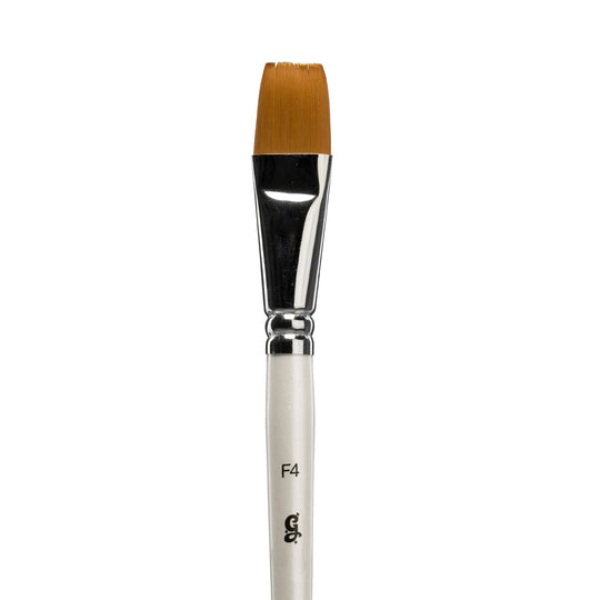 Glisten Cosmetics Flat Brush | F4 0.17 oz
