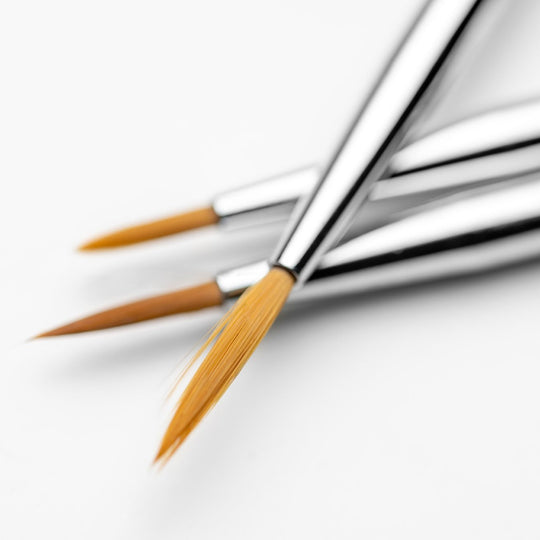 Thick Liner Brush Set - Glisten Cosmetics