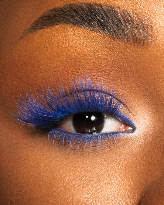 Indigo (Blue) - False Eyelashes - Glisten Cosmetics