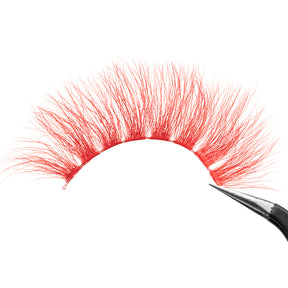 Ruby (Red) - False Eyelashes - Glisten Cosmetics