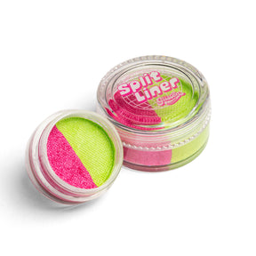 Nerds (Shimmer Pink & Lime Green) Split Liner - Eyeliner - Glisten Cosmetics