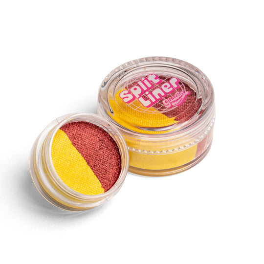 Ronald (Shimmer Red & Yellow) Split Liner - Eyeliner - Glisten Cosmetics