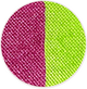 Nerds (Pink & Lime Green Shimmer) Pan