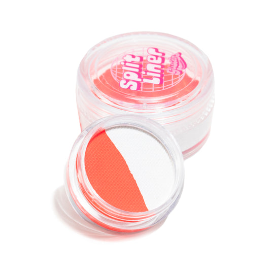 Peachy Cream (UV Orange & White) Split Liner - Eyeliner - Glisten Cosmetics